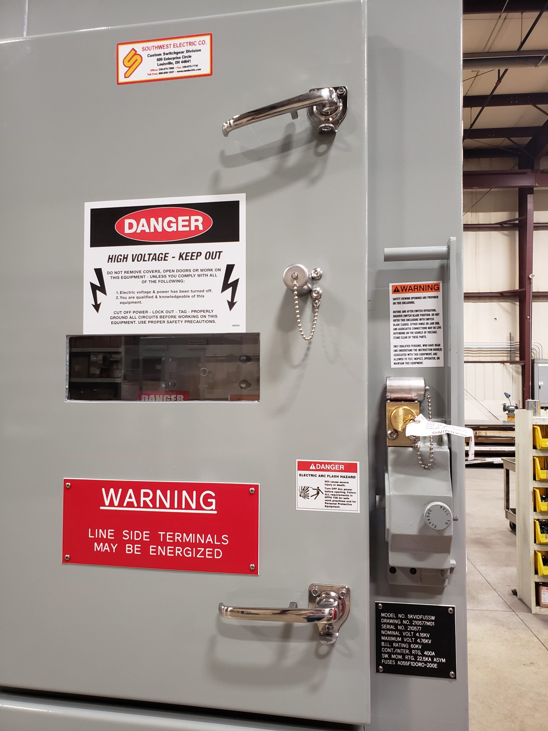 Why Are Key Locks on Our Switch Enclosures? Southwest Electric